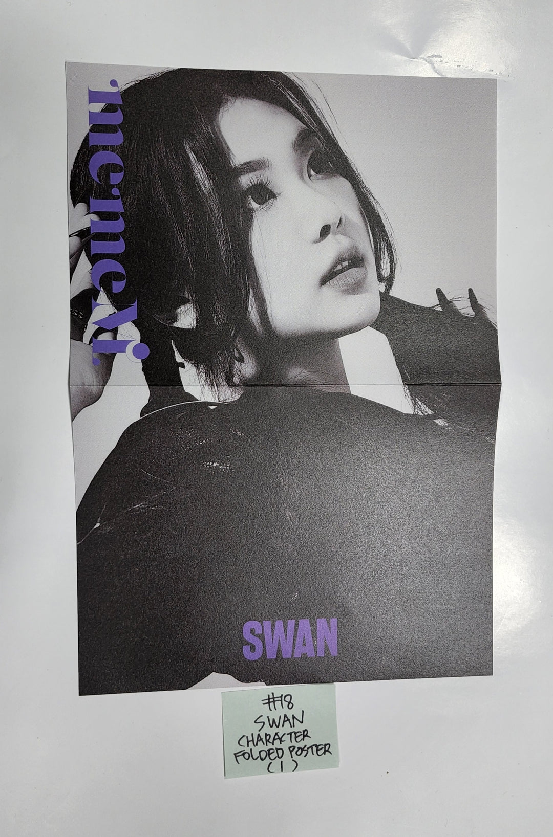Purple Kiss 'memeM' - Official Folded Poster, Hide Postcard
