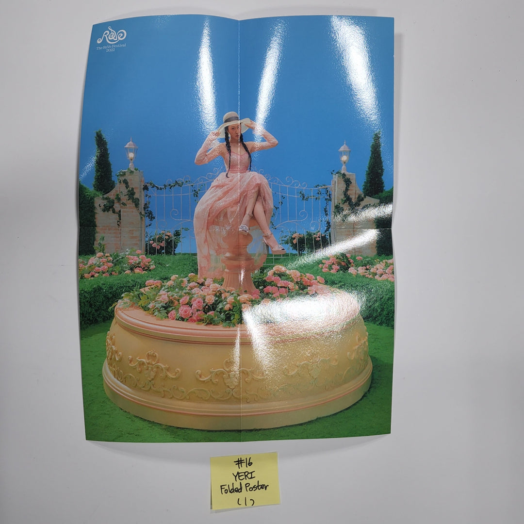  RED Velvet : The Reve Festival 2022 - Birthday Cake Ver. (YERI  Version) Mini Album CD-R+Cover+Circle Photo+Candle Pick+Photocard+Lyrics  Paper+(Extra RED Velvet 5 Photocards+Pocket Mirror) : Home & Kitchen