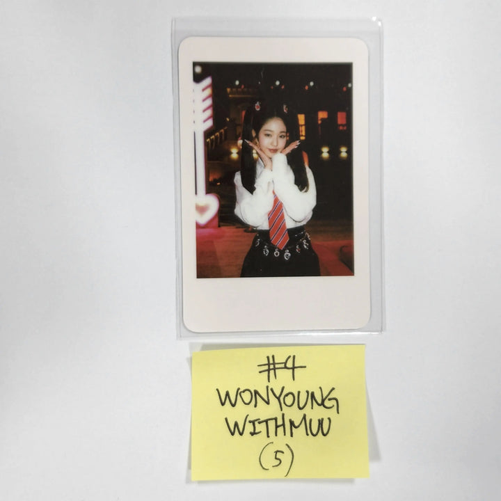 IVE 'LOVE DIVE' - Withmuu Luckydraw Event Photocard, Polaroid Type Photocard ( Restocked 4/8 ) - HALLYUSUPERSTORE