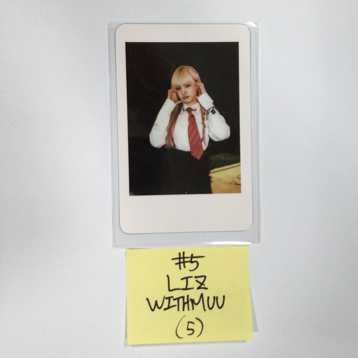IVE 'LOVE DIVE' - Withmuu Luckydraw Event Photocard, Polaroid Type Photocard ( Restocked 4/8 )