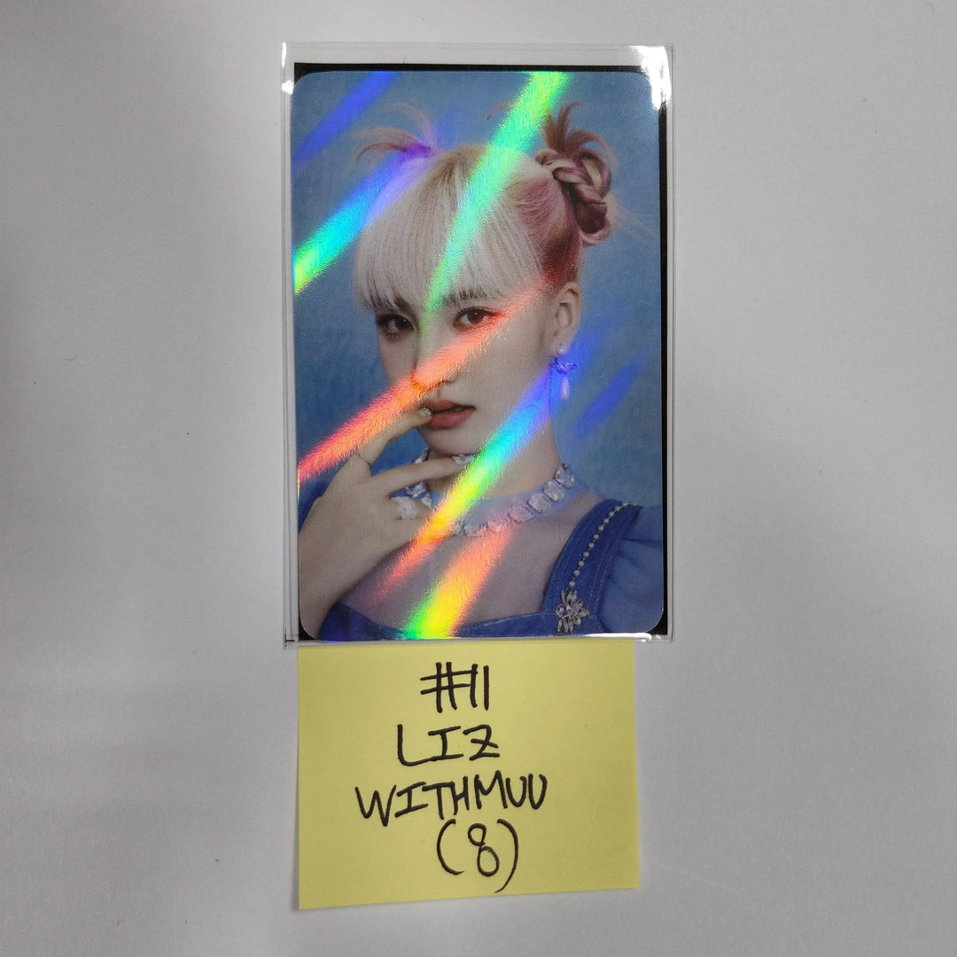 IVE 'LOVE DIVE' - Withmuu Luckydraw Event Photocard, Polaroid Type Photocard ( Restocked 4/8 ) - HALLYUSUPERSTORE