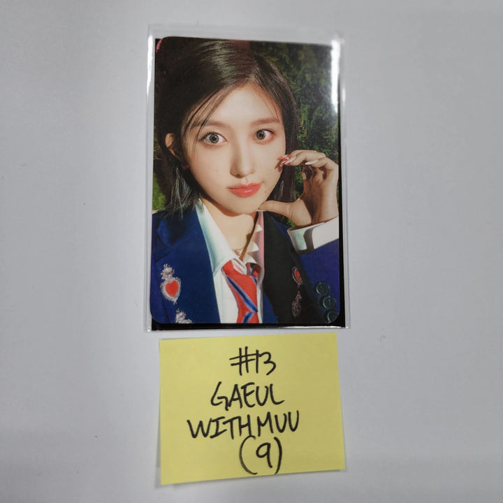 IVE 'LOVE DIVE' - Withmuu Luckydraw Event Photocard, Polaroid Type Photocard ( Restocked 4/8 ) - HALLYUSUPERSTORE