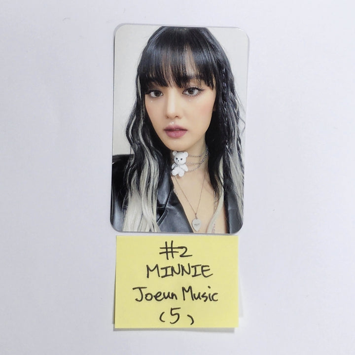 (g) I-DLE "I NEVER DIE" - Joeun Music Fansign Event Photocard