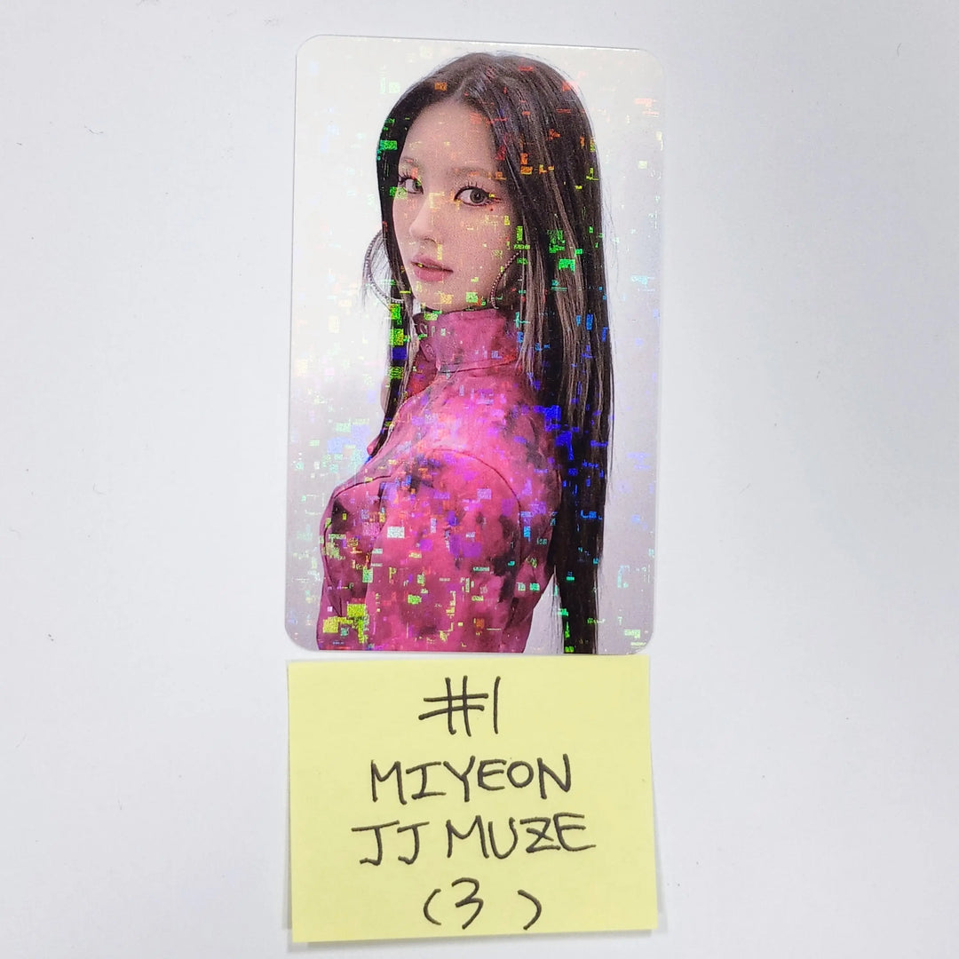 (g) I-DLE "I NEVER DIE" - JJ Muze Fansign Event Hologram Photocard - HALLYUSUPERSTORE