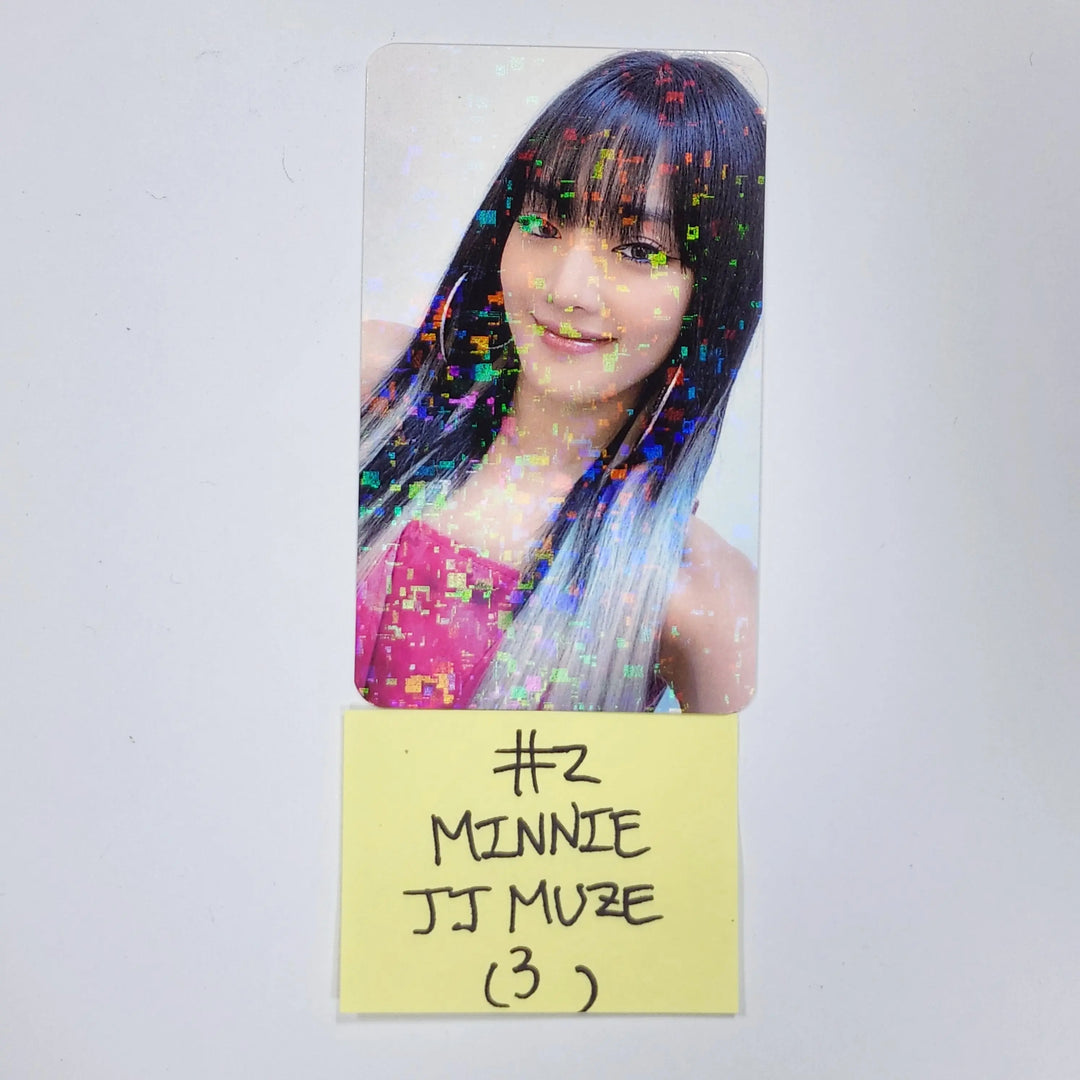 (g) I-DLE "I NEVER DIE" - JJ Muze Fansign Event Hologram Photocard - HALLYUSUPERSTORE