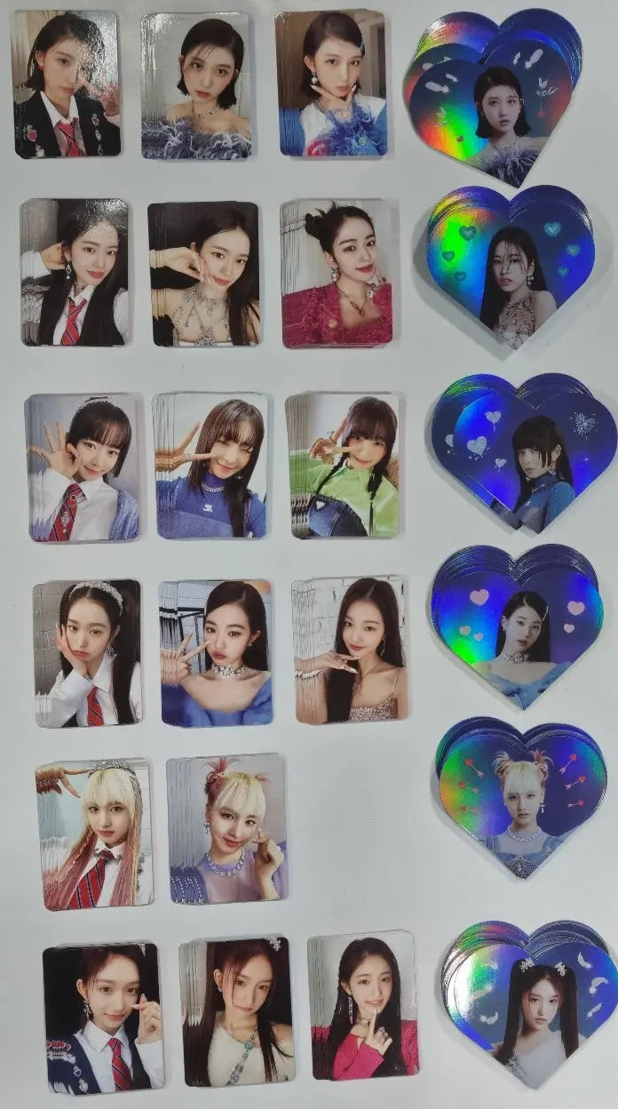 IVE 'LOVE DIVE' 2nd Single - Official Photocard, Heart Hologram Card ...