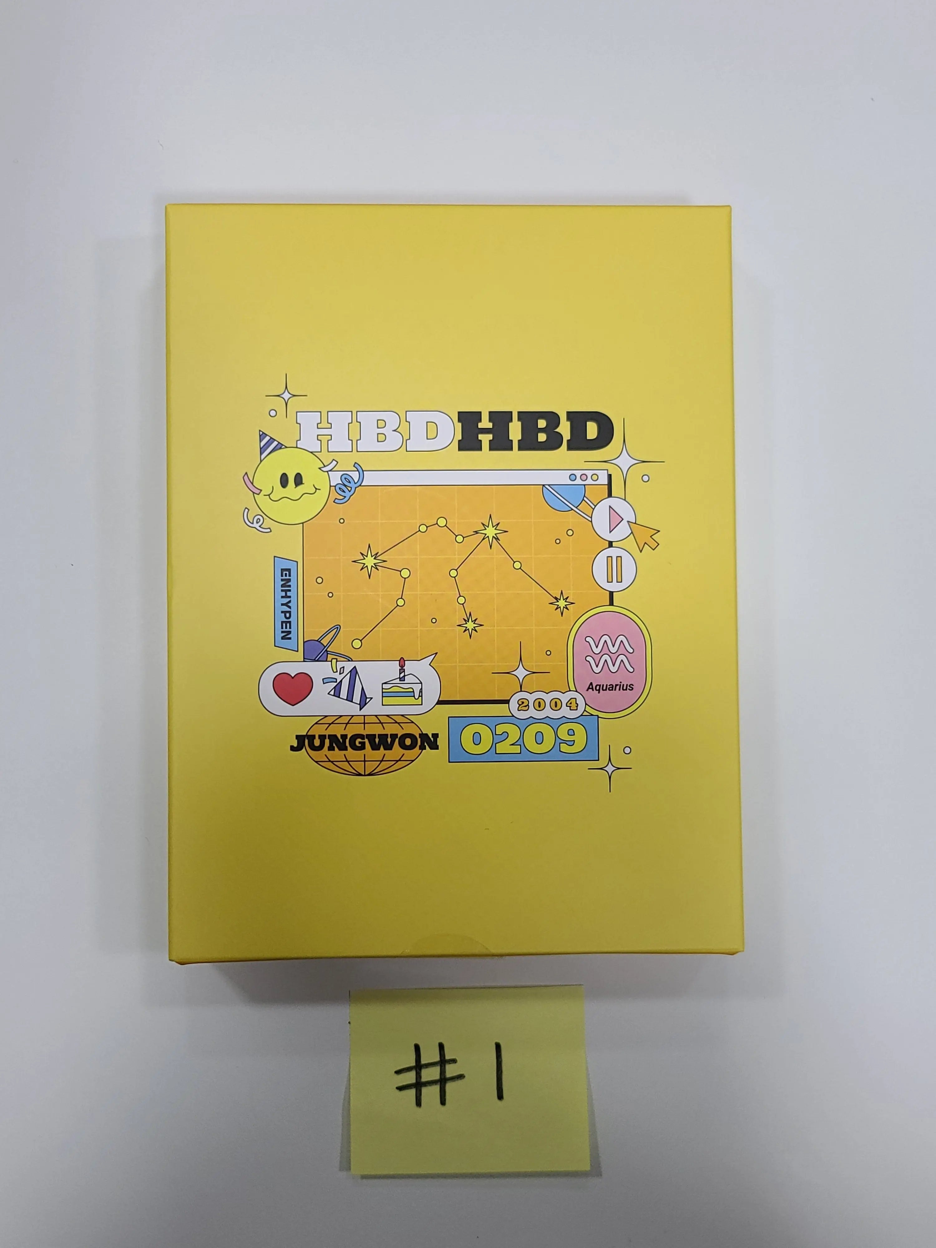 Jung Won (Of ENHYPEN) - Weverse Shopp Birthday MD