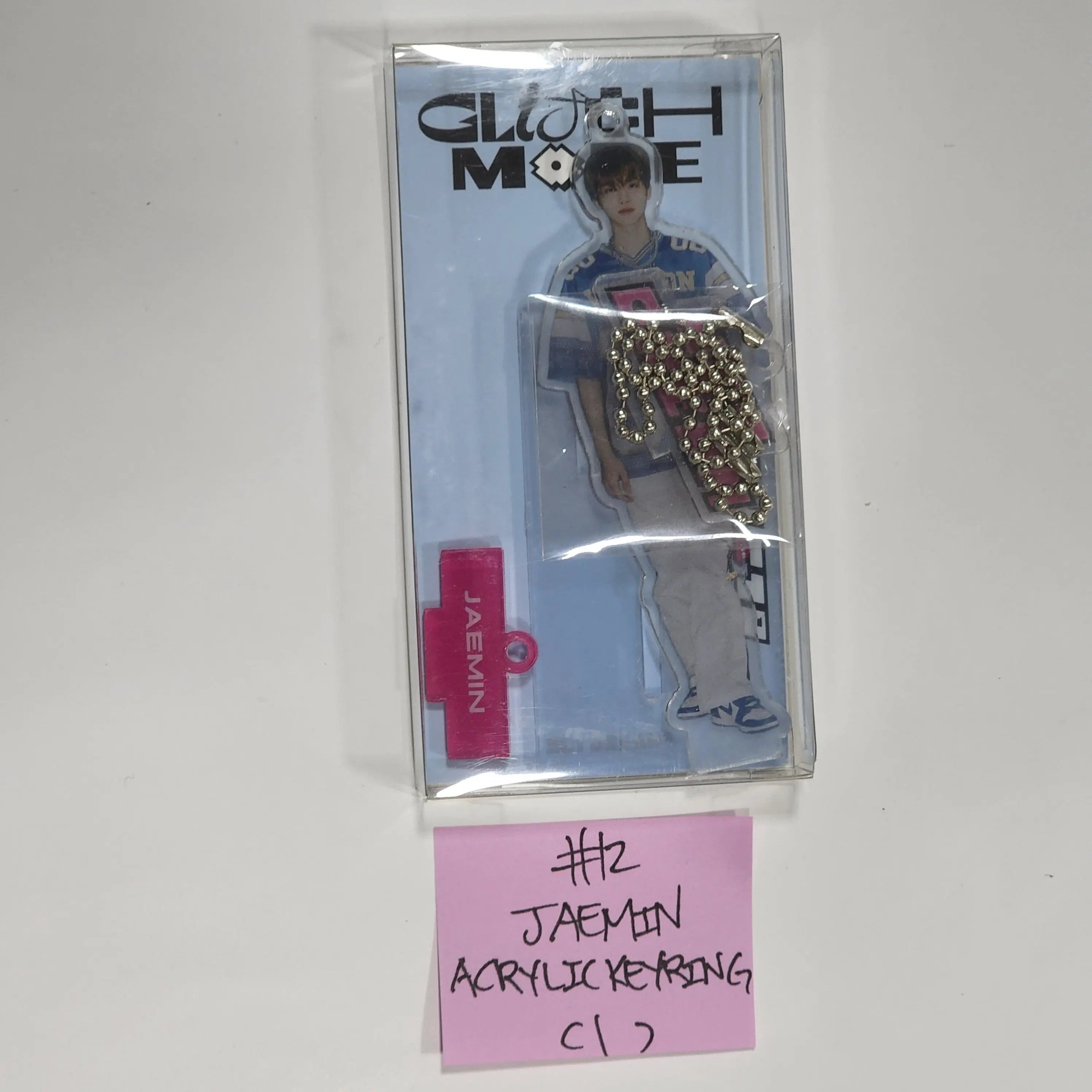 Jaemin glitch mode pop up shirt with popular photocard