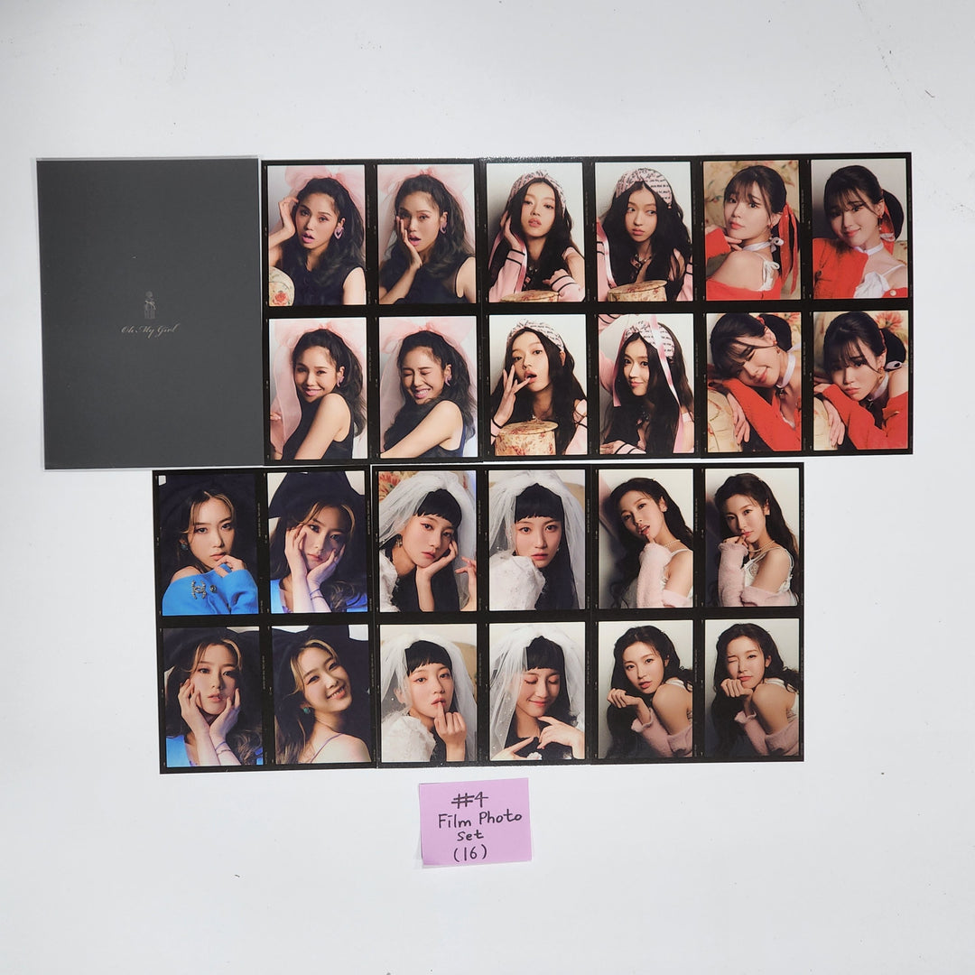 Oh My Girl 'Real Love' - Limited Edition Photocards Set (7EA), Film Photo Set (7EA) [Love Bouquet Ver.]