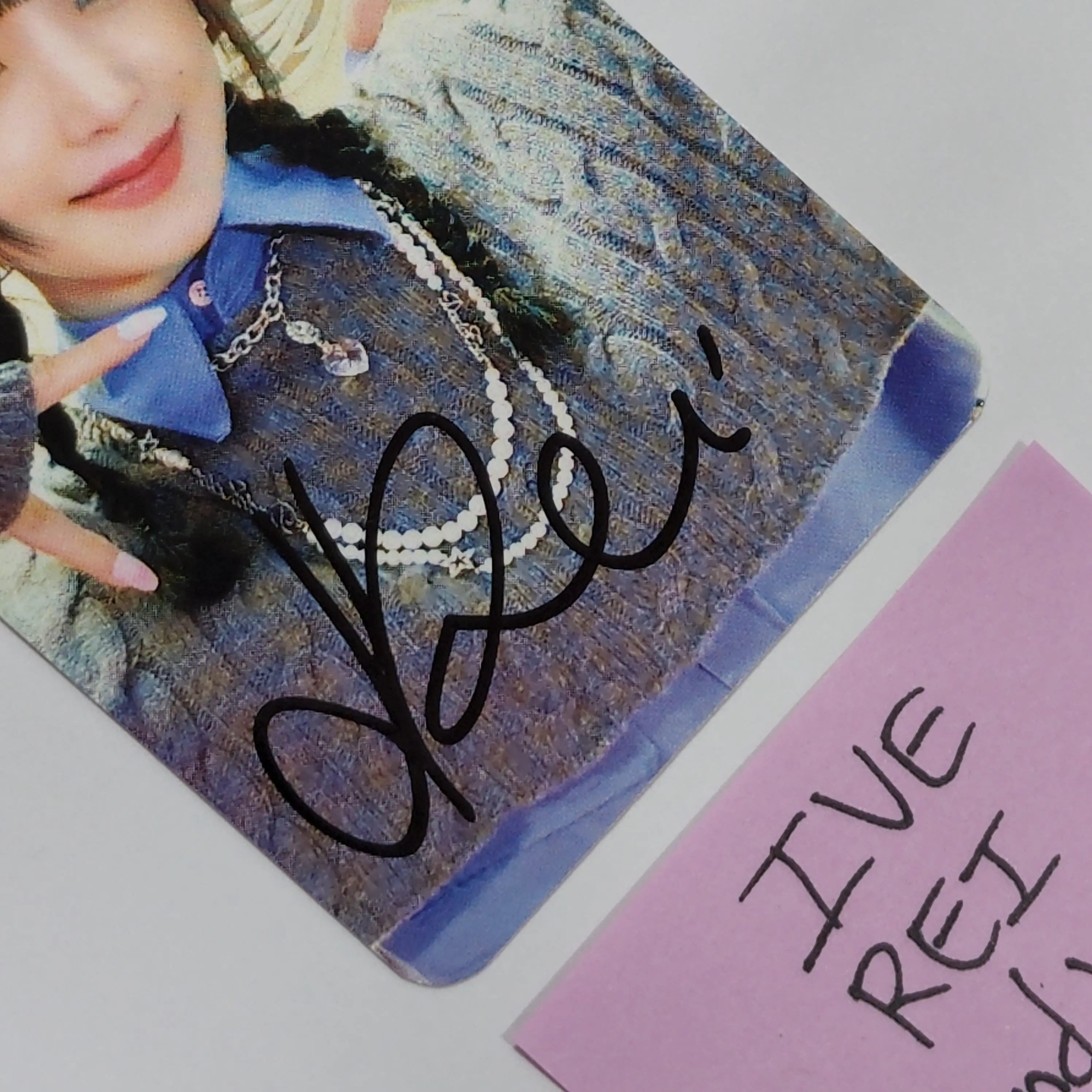 Rei (Of IVE) 'LOVE DIVE' 2nd Single - Hand Autographed