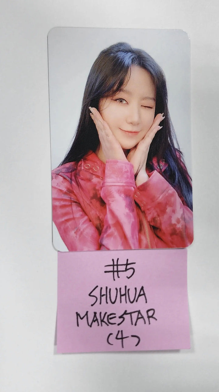 (g) I-DLE "I NEVER DIE" - Makestar Fansign Event Photocard Round 2 - HALLYUSUPERSTORE