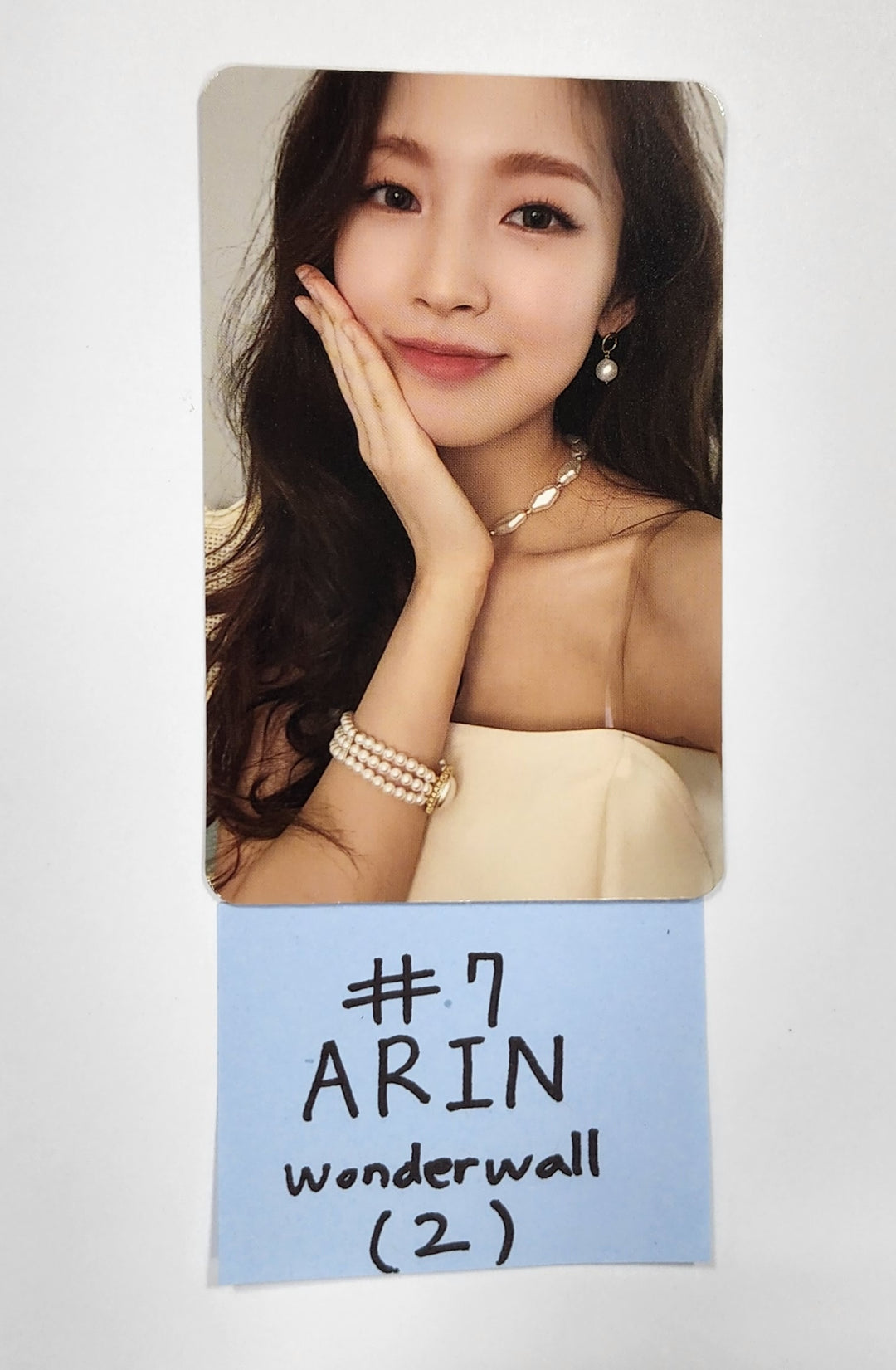 Oh My Girl 'Real Love' - Wonderwall Fansign Event Photocard