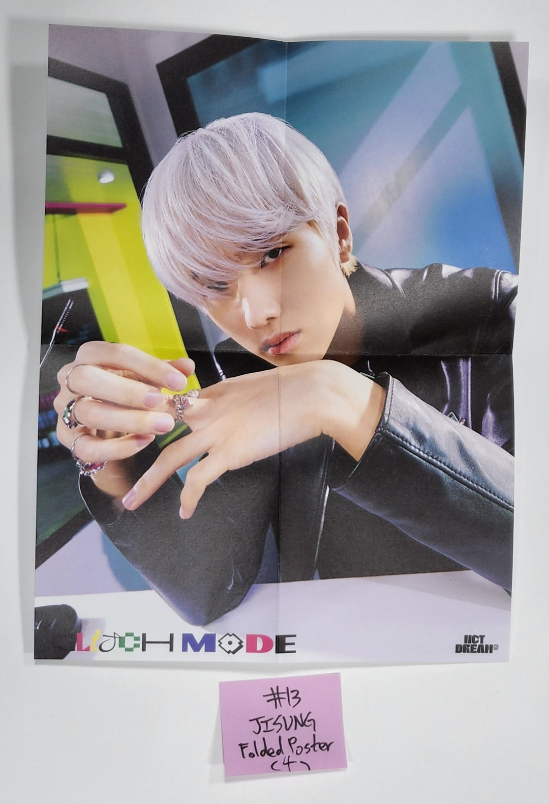 NCT Dream 'Glitch Mode' - オフィシャルフォトカード、二つ折りポスター [ジュエルケースVer.]