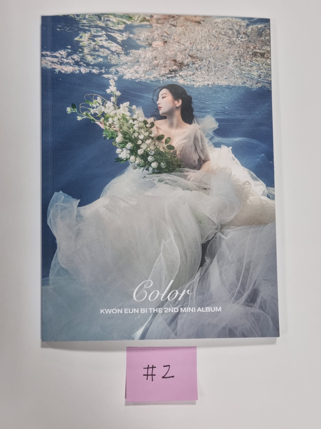Kwon Eunbi "Color" - Hand Autographed(Signed) Album