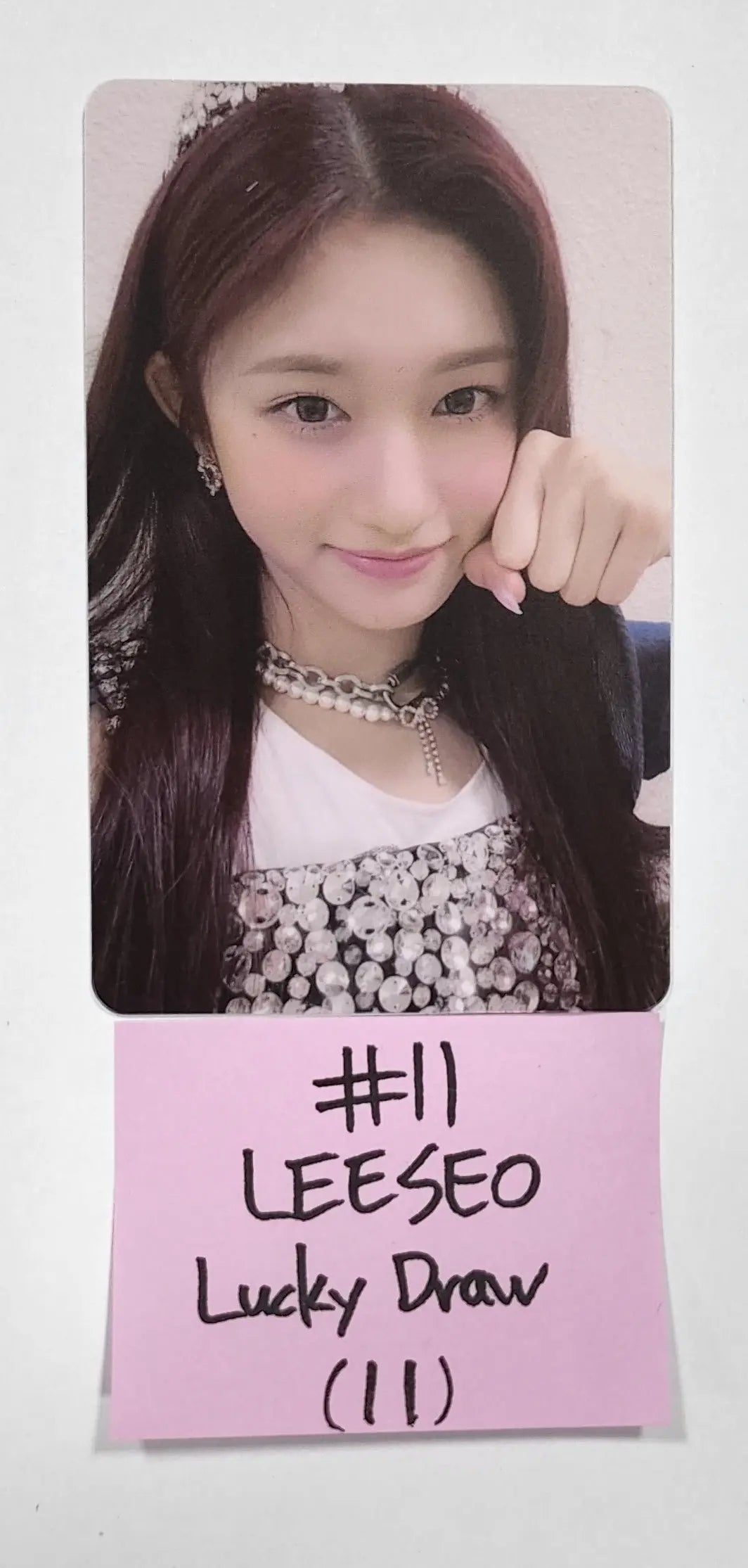 IVE 'LOVE DIVE' 2nd Single - Soundwave Luckydraw PVC Photocard - HALLYUSUPERSTORE