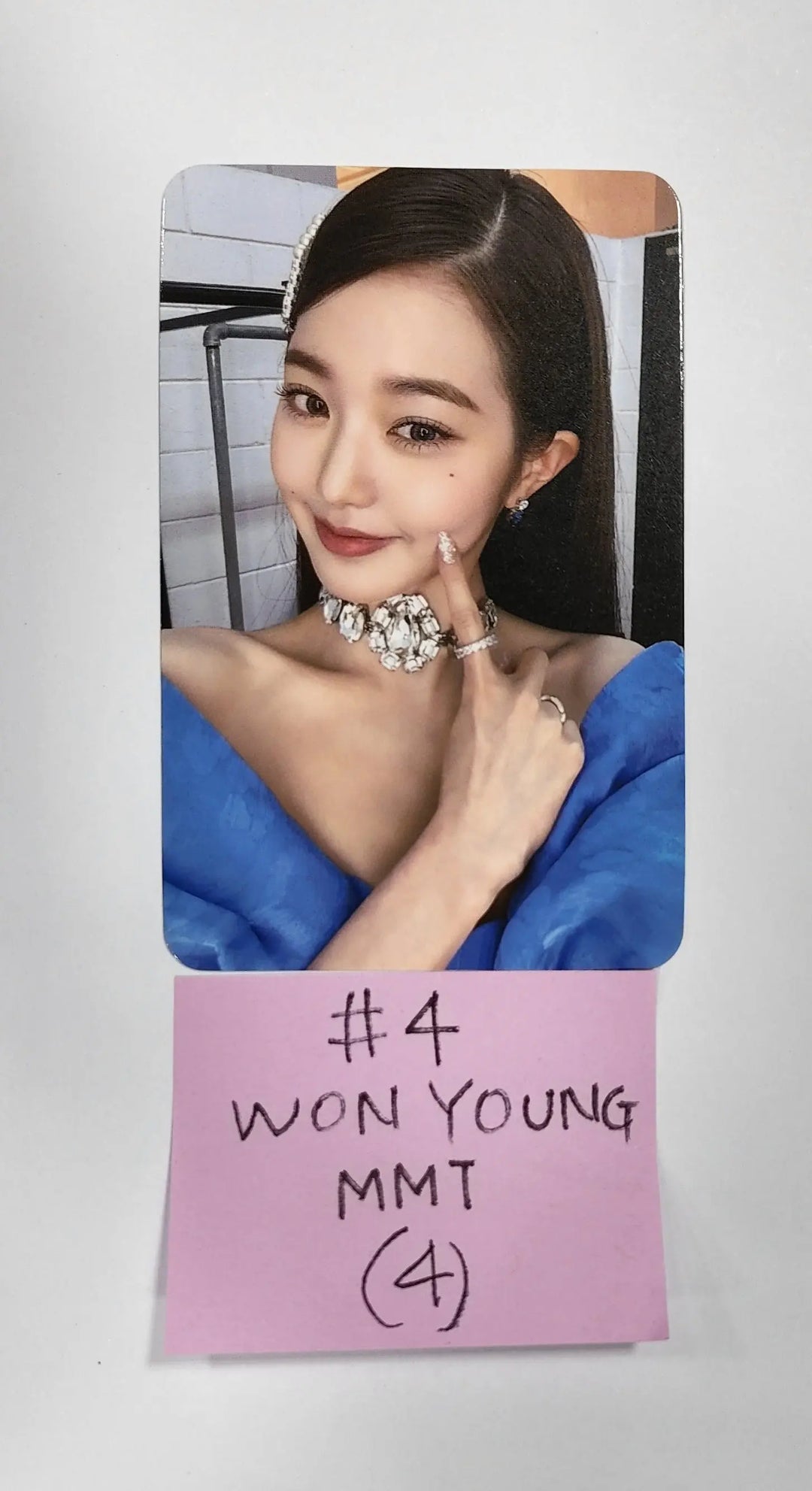 IVE 'LOVE DIVE' 2nd Single - MMT Fansign Event Photocard Round 2 - HALLYUSUPERSTORE