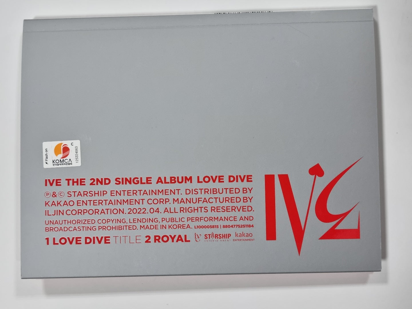 IVE「LOVE DIVE」2ndシングル - 直筆サイン入りアルバム