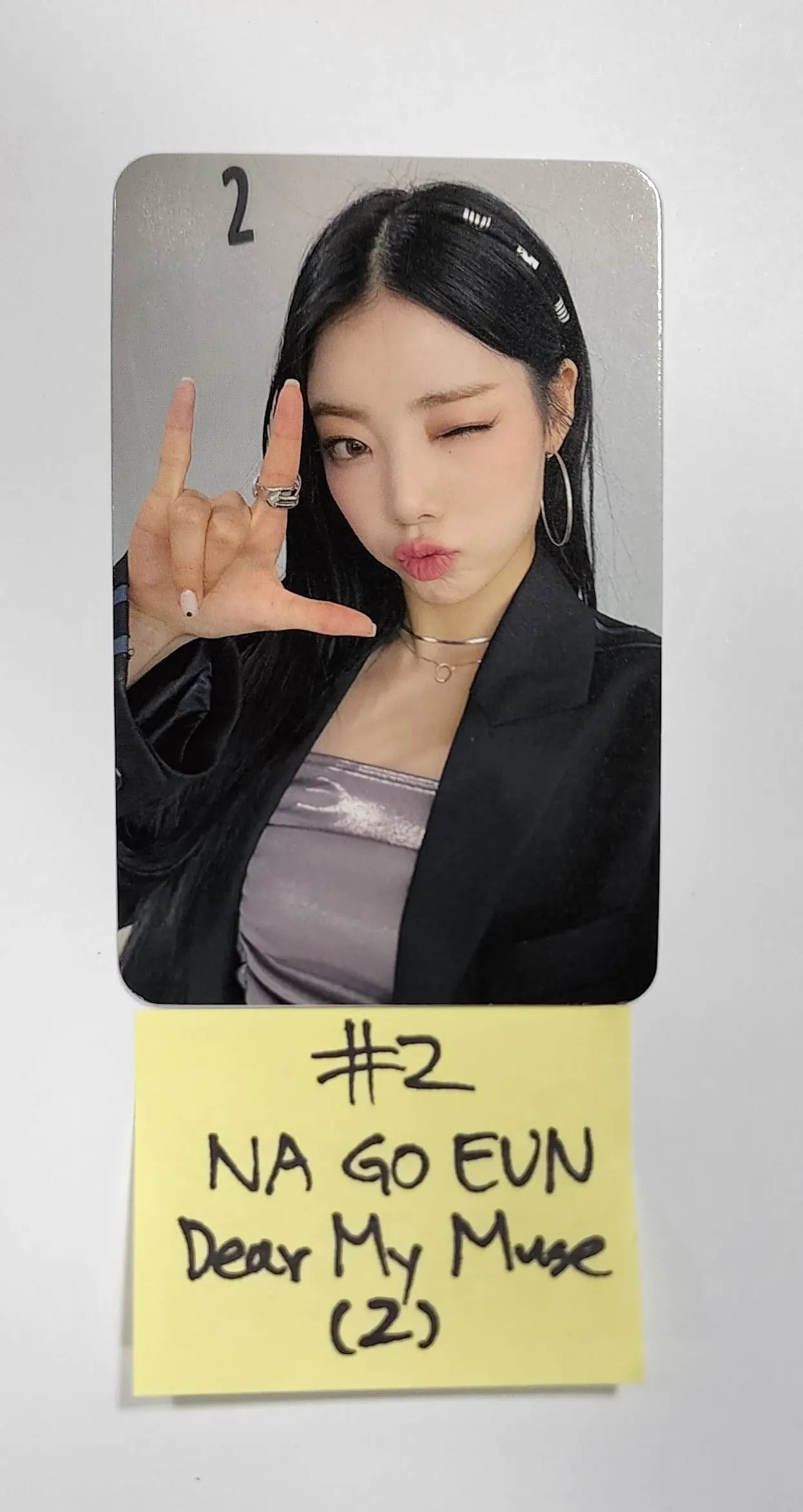 Purple Kiss 'memeM' - Dear My Muse Fansign Event Photocard