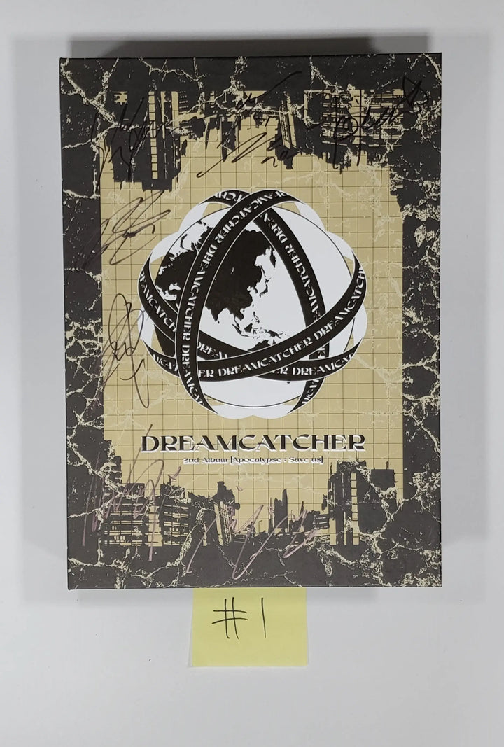 Dreamcatcher 'Apocalypse : Save us' - Limited Edition Hand Autographed(Signed) Promo Album - HALLYUSUPERSTORE