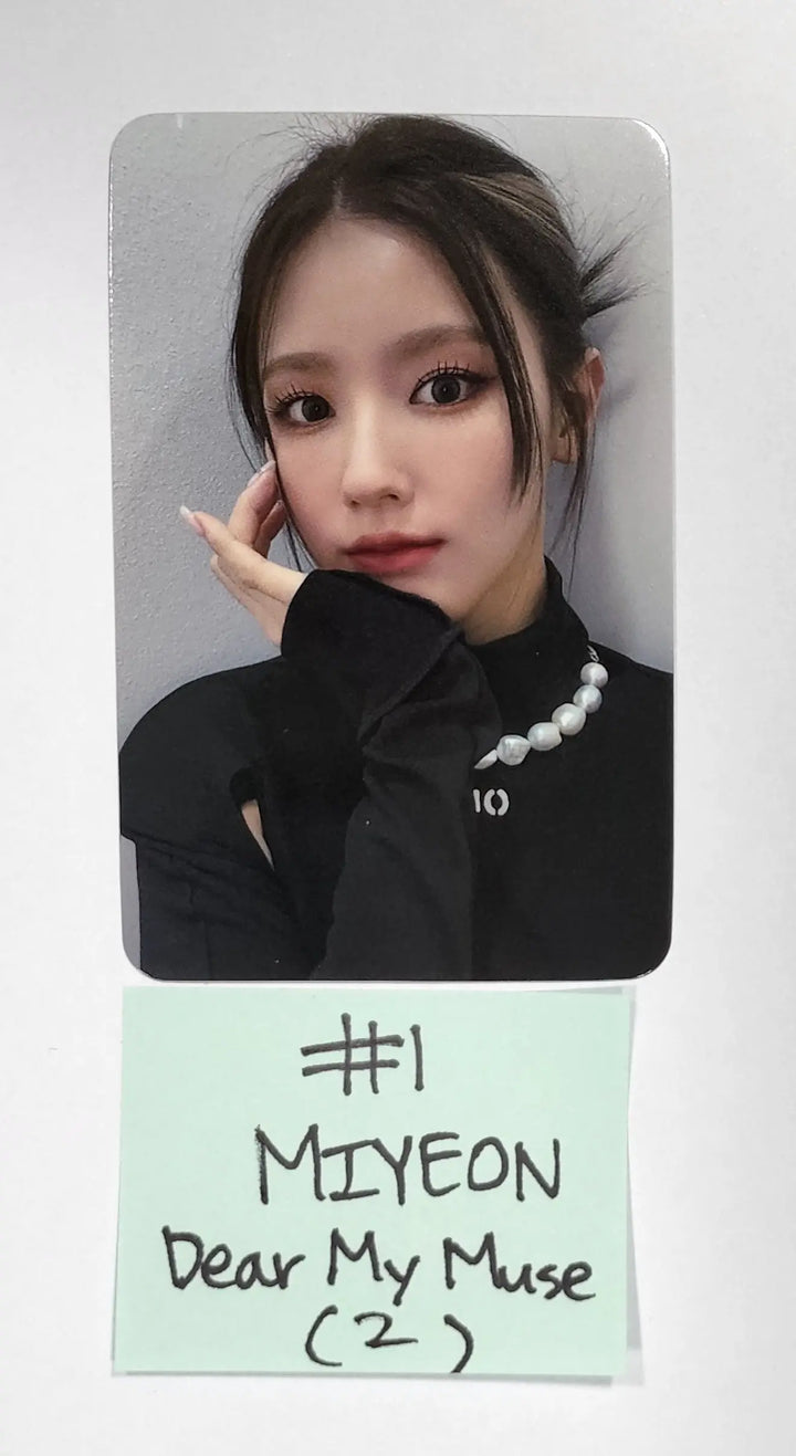 (g) I-DLE "I NEVER DIE" - Dear My Muse Fansign Event Photocard - HALLYUSUPERSTORE