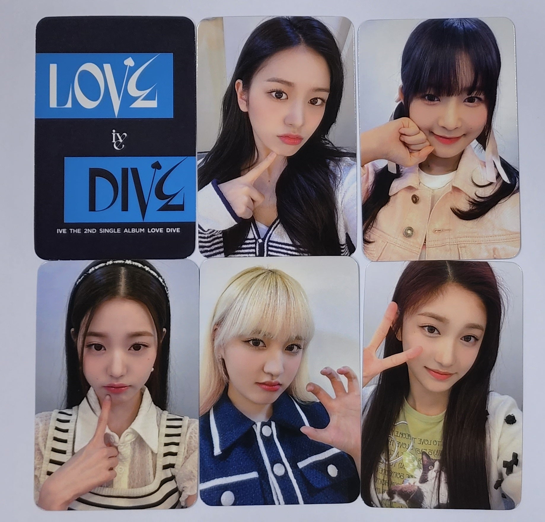 IVE 'LOVE DIVE' 2nd Single - Soundwave Fansign Event Photocard Round 2