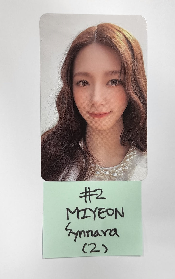 MIYEON [Of (g) I-DLE] "MY" 1st - Synnara Fansign Event Photocard