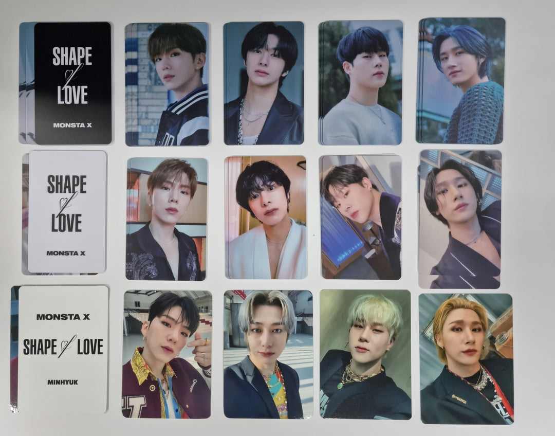 Collection card (male) / CD SHAPE of LOVE (Special ver.) enclosed special photo  card MONSTA X / Lee Minhyuk (MINHYUK) / CD SHAPE of LOVE (Special ver.)  enclosed special photo card