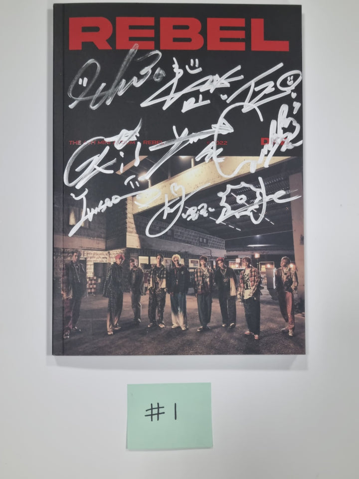 DKB "REBEL" 4th Mini Album - Hand Autographed(Signed) Promo Album