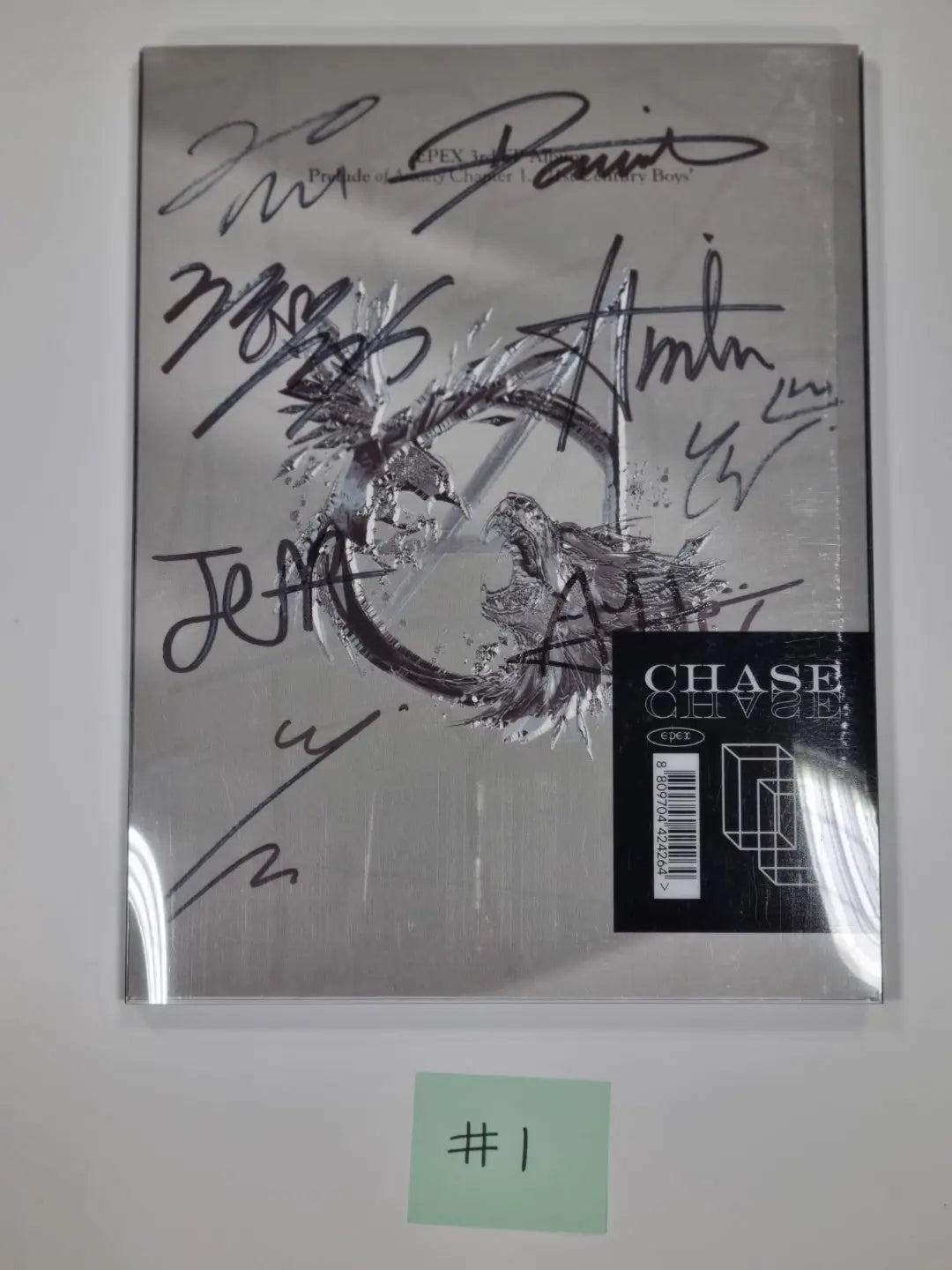 EPEX "Prelude Of Anxiety Chapter" 3rd EP Album - Hand Autographed(Signed) Promo Album - HALLYUSUPERSTORE