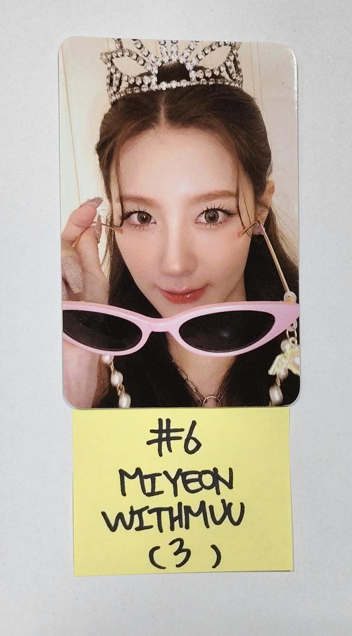 MIYEON [Of (g) I-DLE] "MY" 1st - Withmuu Luckydraw Event Photocard