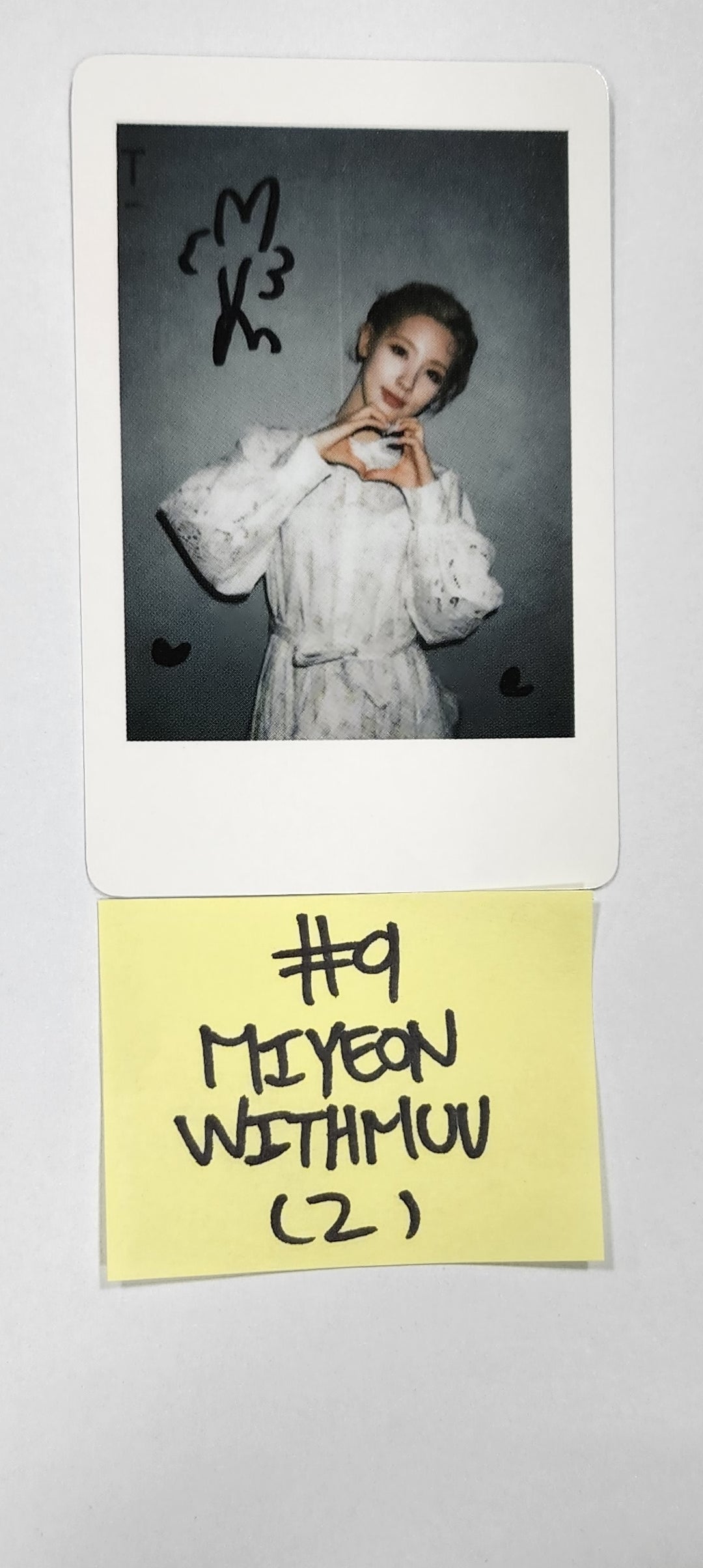 MIYEON [Of (g) I-DLE] "MY" 1st - Withmuu Luckydraw Event Photocard