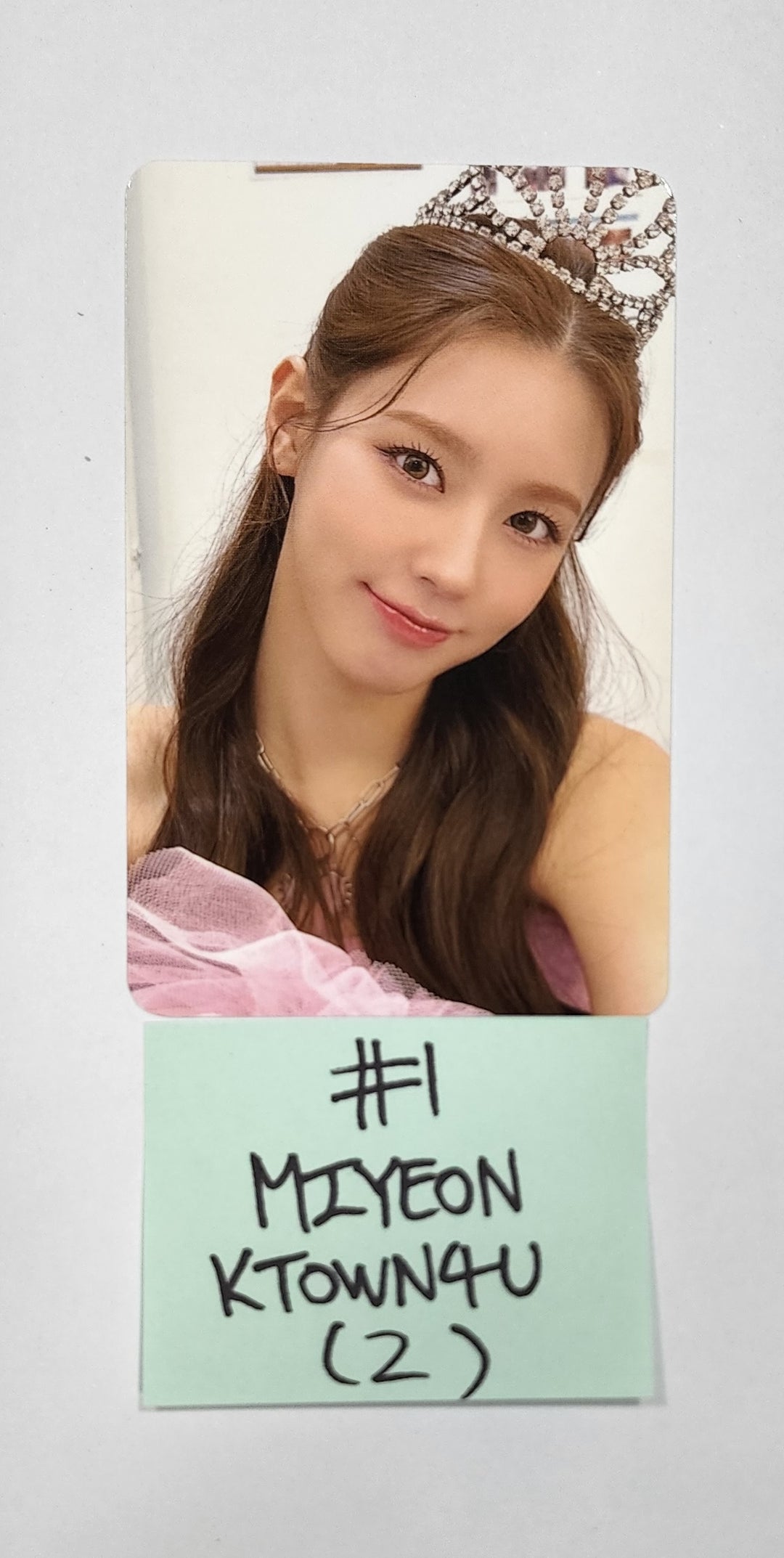MIYEON [Of (g) I-DLE] "MY" 1st - Ktown4U Fansign Event Photocard