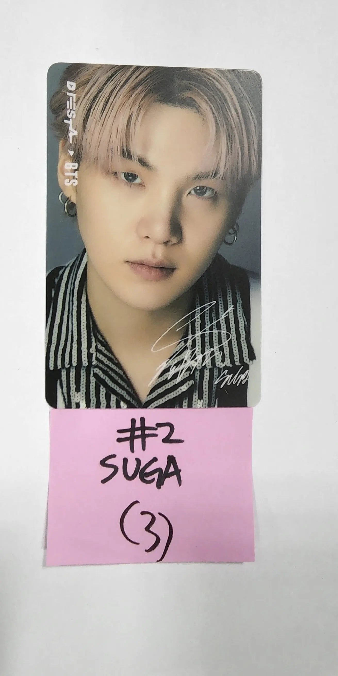 Hot Jimin DFESTA ticket photocard