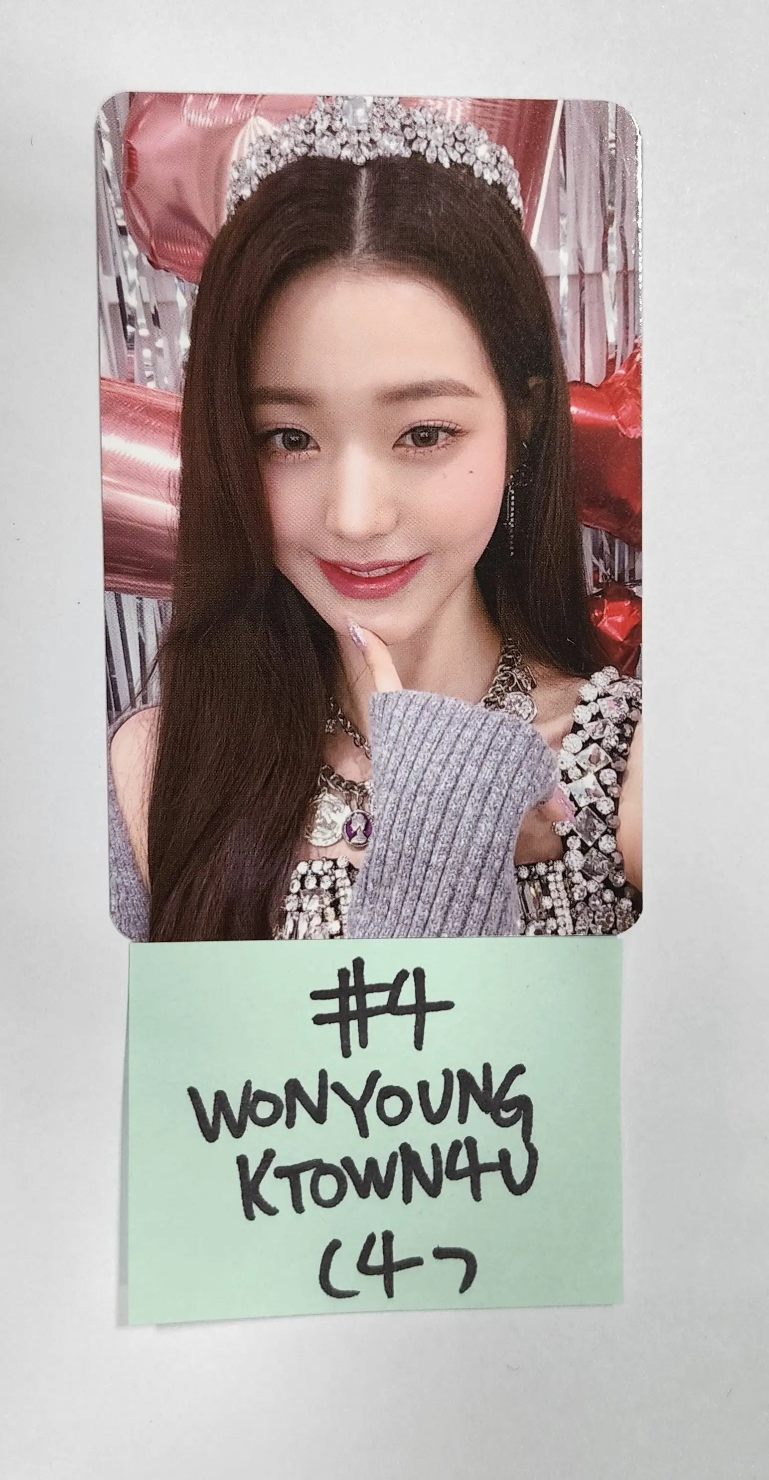 Ive love dive wonyoung store ktown4u 2.0 fansign event pc