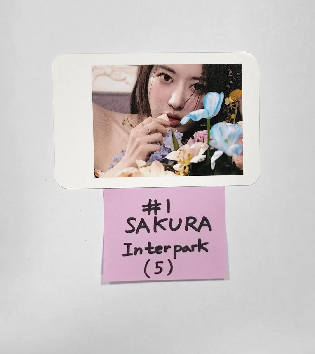 LE SSERAFIM "FEARLESS" - Interpark Pre-Order Benefit Polaroid Type Photocard