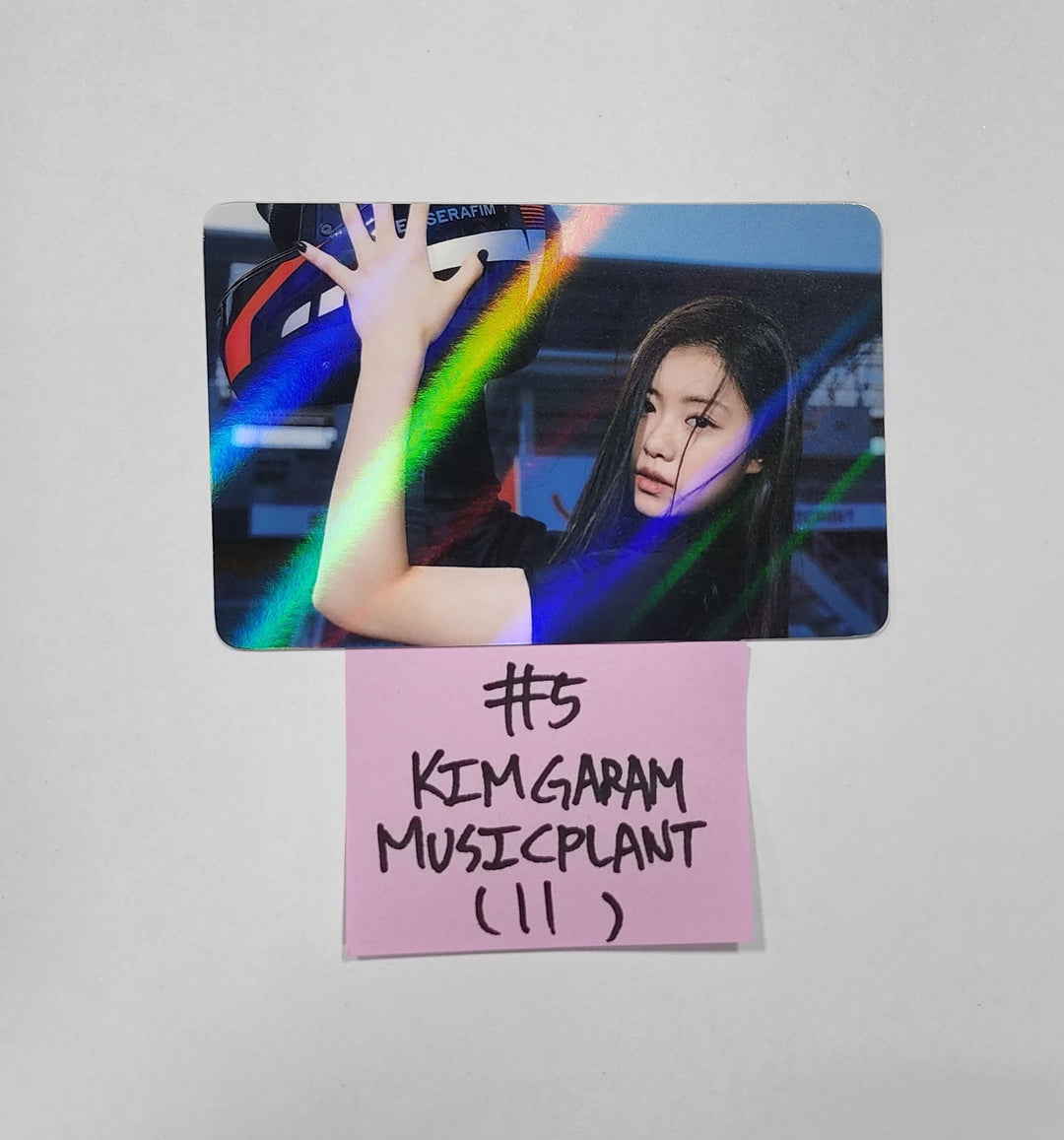 LE SSERAFIM "FEARLESS" - 뮤직플랜트 선주문 혜택 홀로그램 포토카드