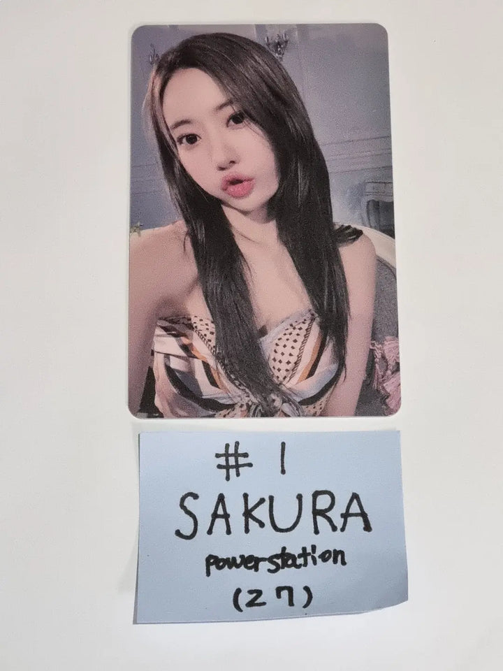 LE SSERAFIM "FEARLESS" - Sound-Wave, M2U, PowerStation Lucky Draw PVC Photocard - HALLYUSUPERSTORE