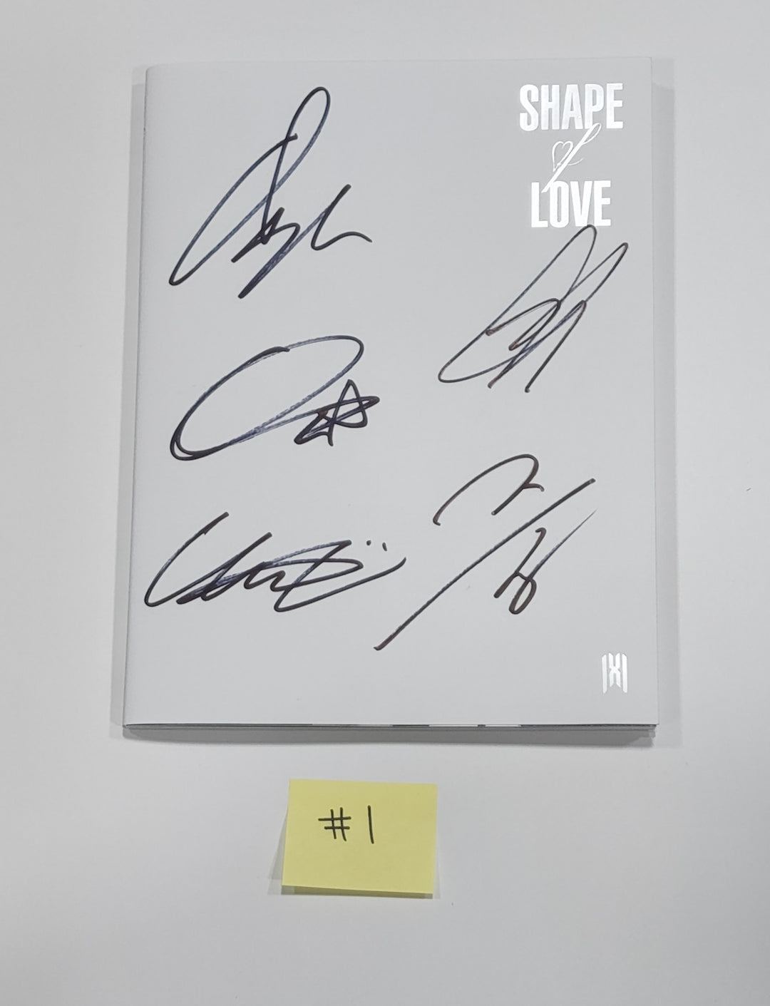 Monsta X 'SHAPE of LOVE' - Hand Autographed(Signed) Promo Album