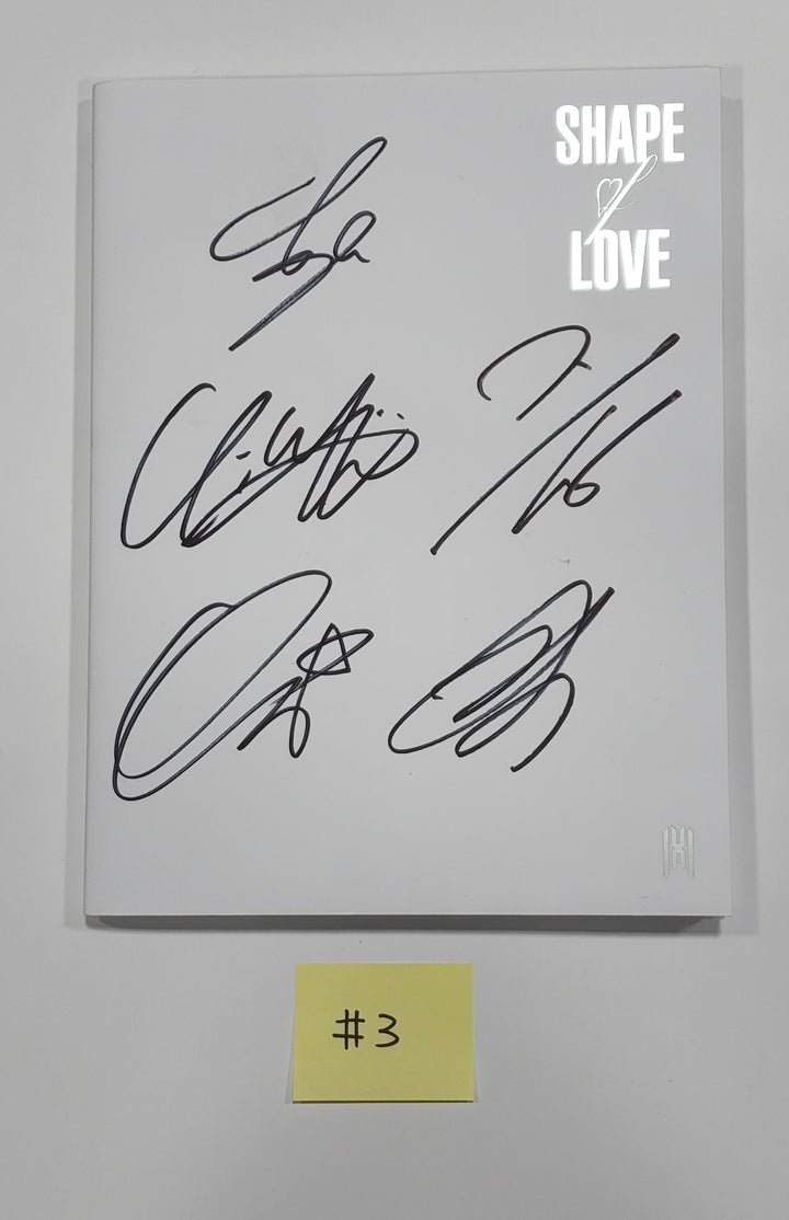 Monsta X 'SHAPE of LOVE' - 直筆サイン入りプロモアルバム