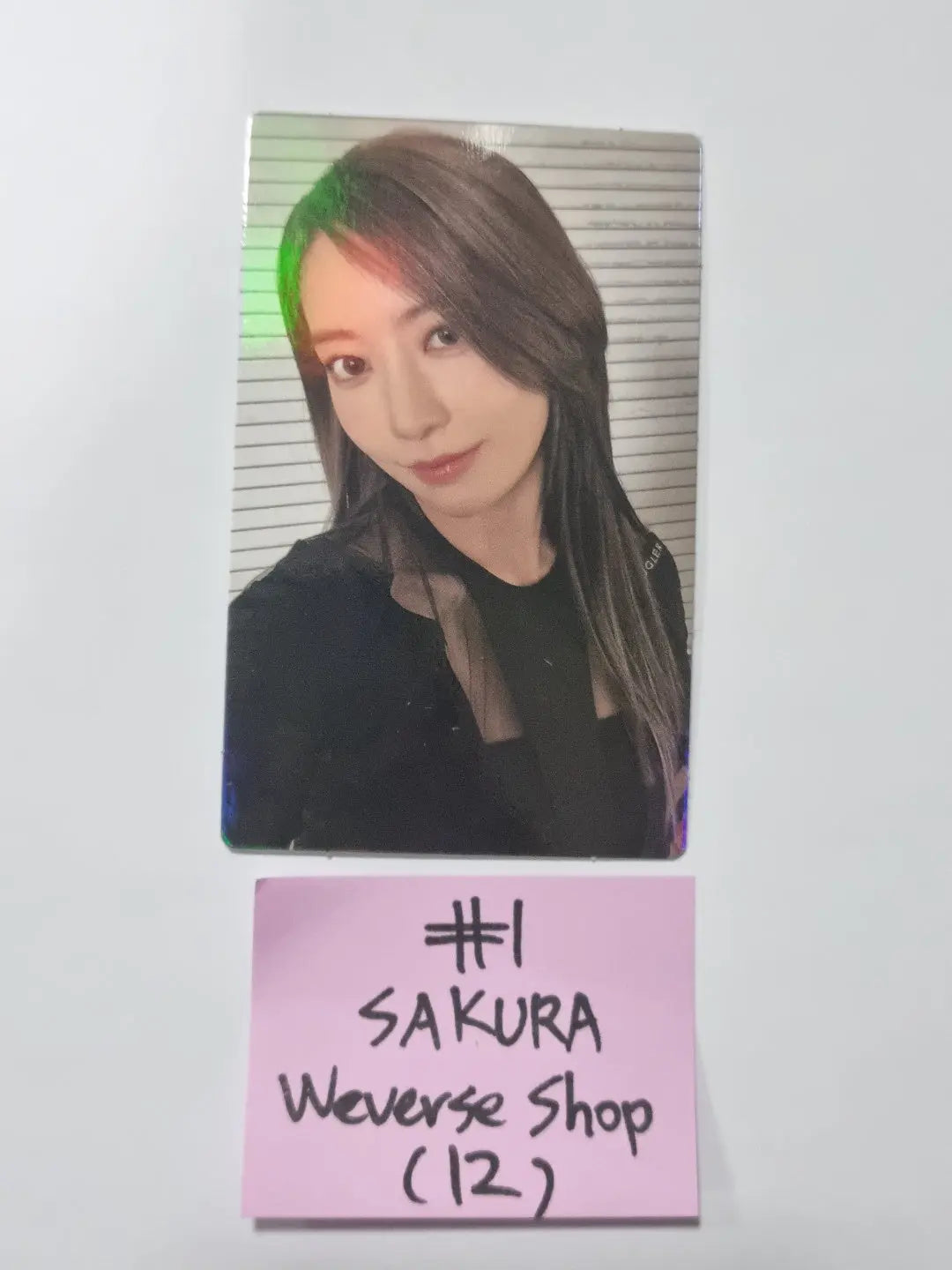 LE SSERAFIM "FEARLESS" - Naver Shopping Live Weverse Shop Pre-Order Benefit Hologram Photocard - HALLYUSUPERSTORE