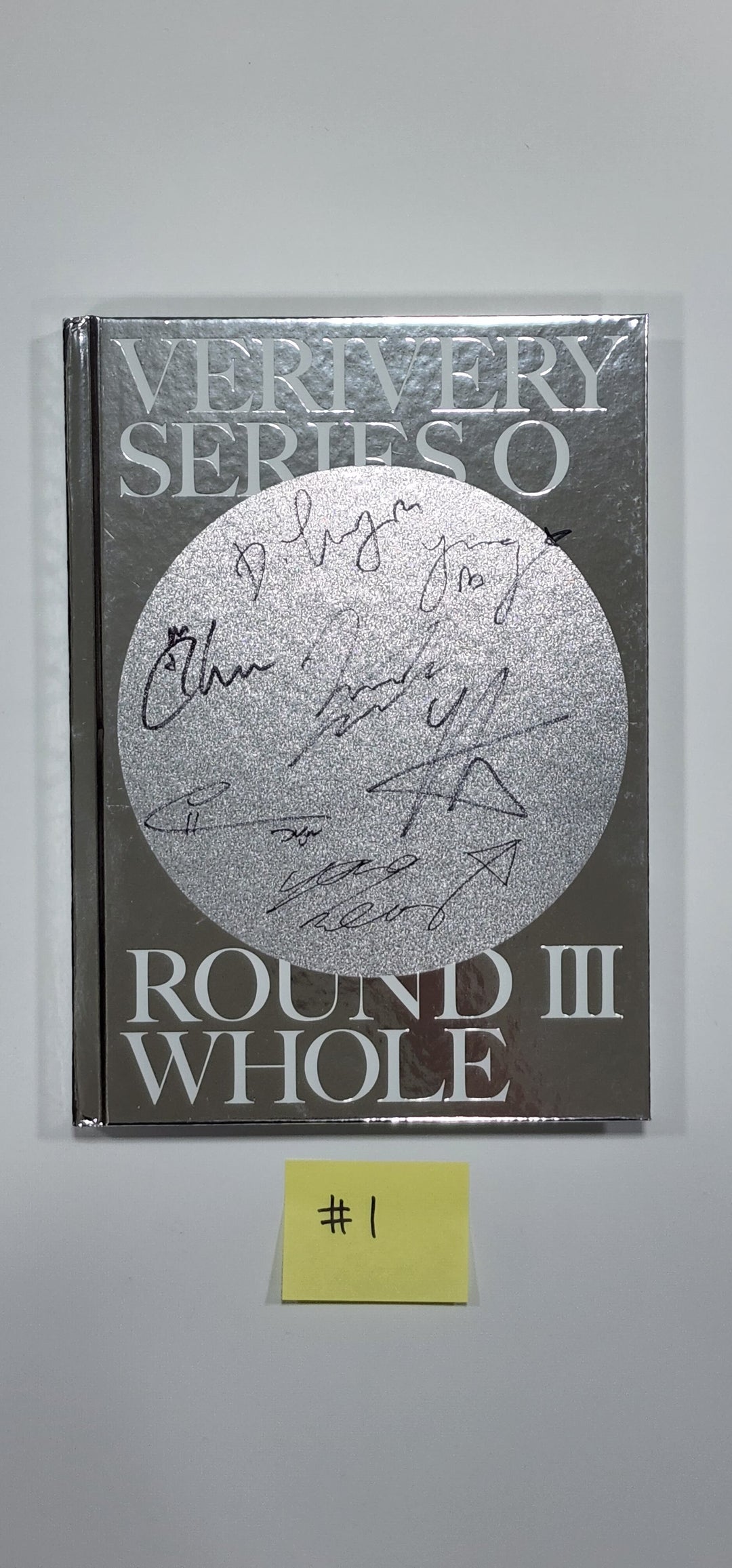 베리베리 "Series 'O' Round 3 : Whole" - 친필 사인(사인) 프로모 앨범