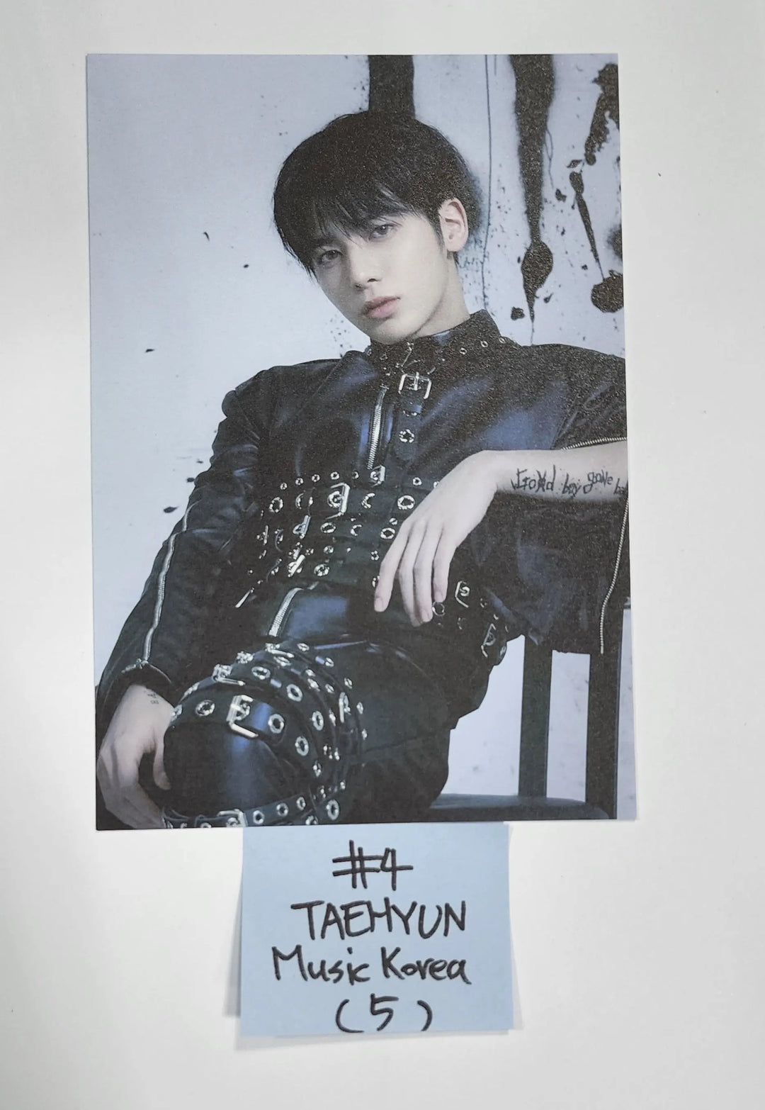 TXT "Minisode 2: Thursday's Child" - Music Korea Pre-Order Benefit Postcard