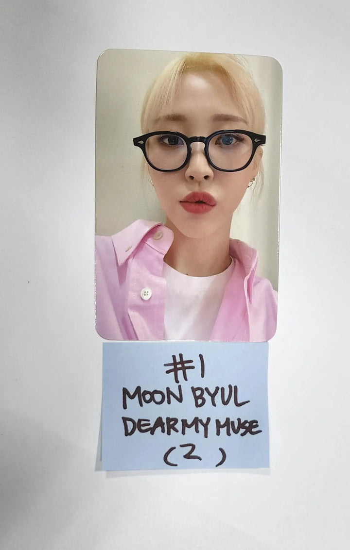 Moon Byul (Of Mamamoo) "C.I.T.T (Cheese in the Trap)" - Dear My Muse Fansign Event Photocard - HALLYUSUPERSTORE