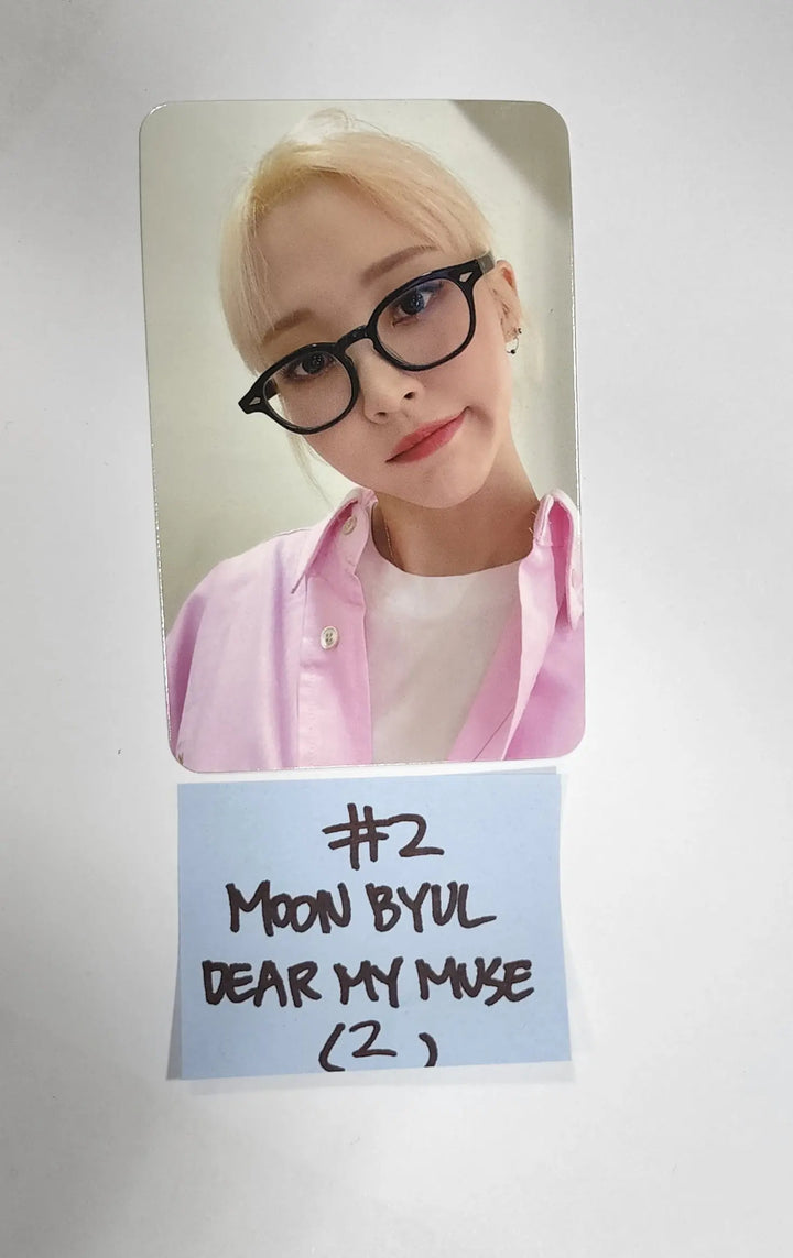 Moon Byul (Of Mamamoo) "C.I.T.T (Cheese in the Trap)" - Dear My Muse Fansign Event Photocard - HALLYUSUPERSTORE