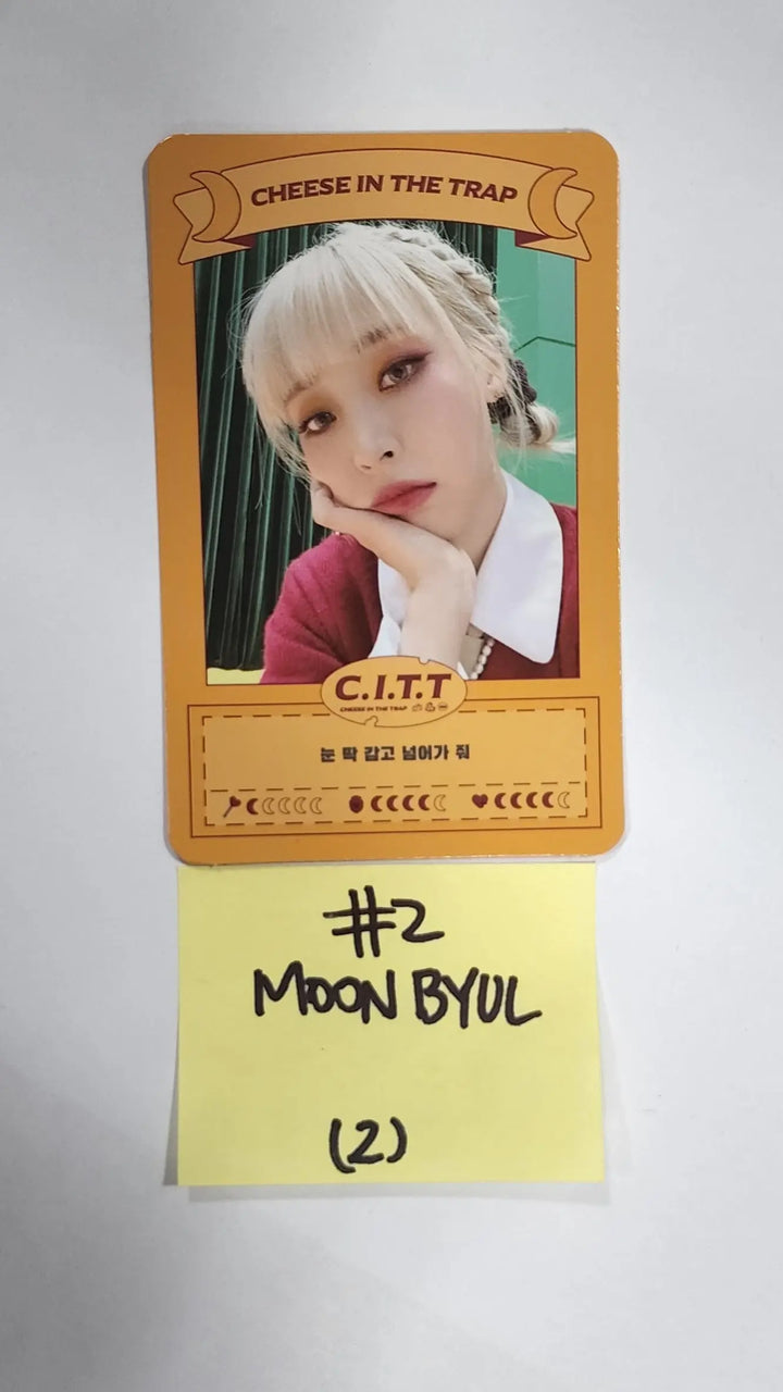 Moon Byul (Of Mamamoo) "C.I.T.T (Cheese in the Trap)" - Official Photocard - HALLYUSUPERSTORE