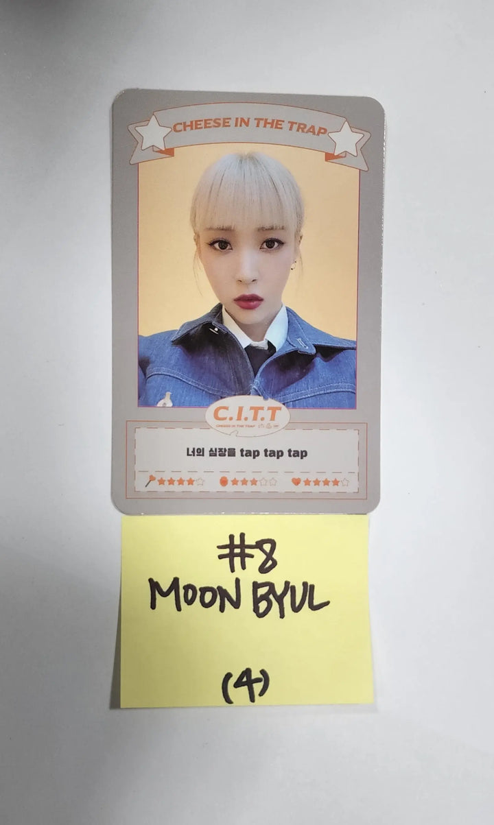 Moon Byul (Of Mamamoo) "C.I.T.T (Cheese in the Trap)" - Official Photocard - HALLYUSUPERSTORE