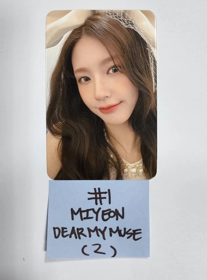 MIYEON [Of (g) I-DLE] "MY" 1st - Dear My Muse Fansign Event Photocard - HALLYUSUPERSTORE