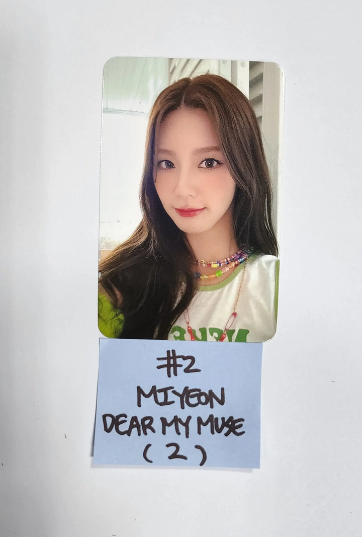 MIYEON [Of (g) I-DLE] "MY" 1st - Dear My Muse Fansign Event Photocard - HALLYUSUPERSTORE