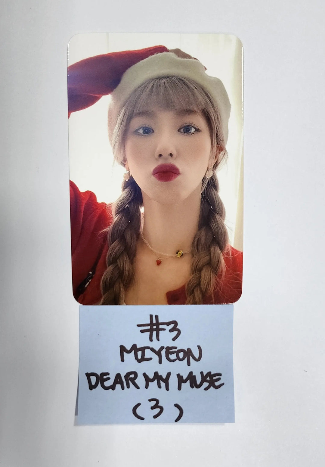 MIYEON [Of (g) I-DLE] "MY" 1st - Dear My Muse Fansign Event Photocard - HALLYUSUPERSTORE