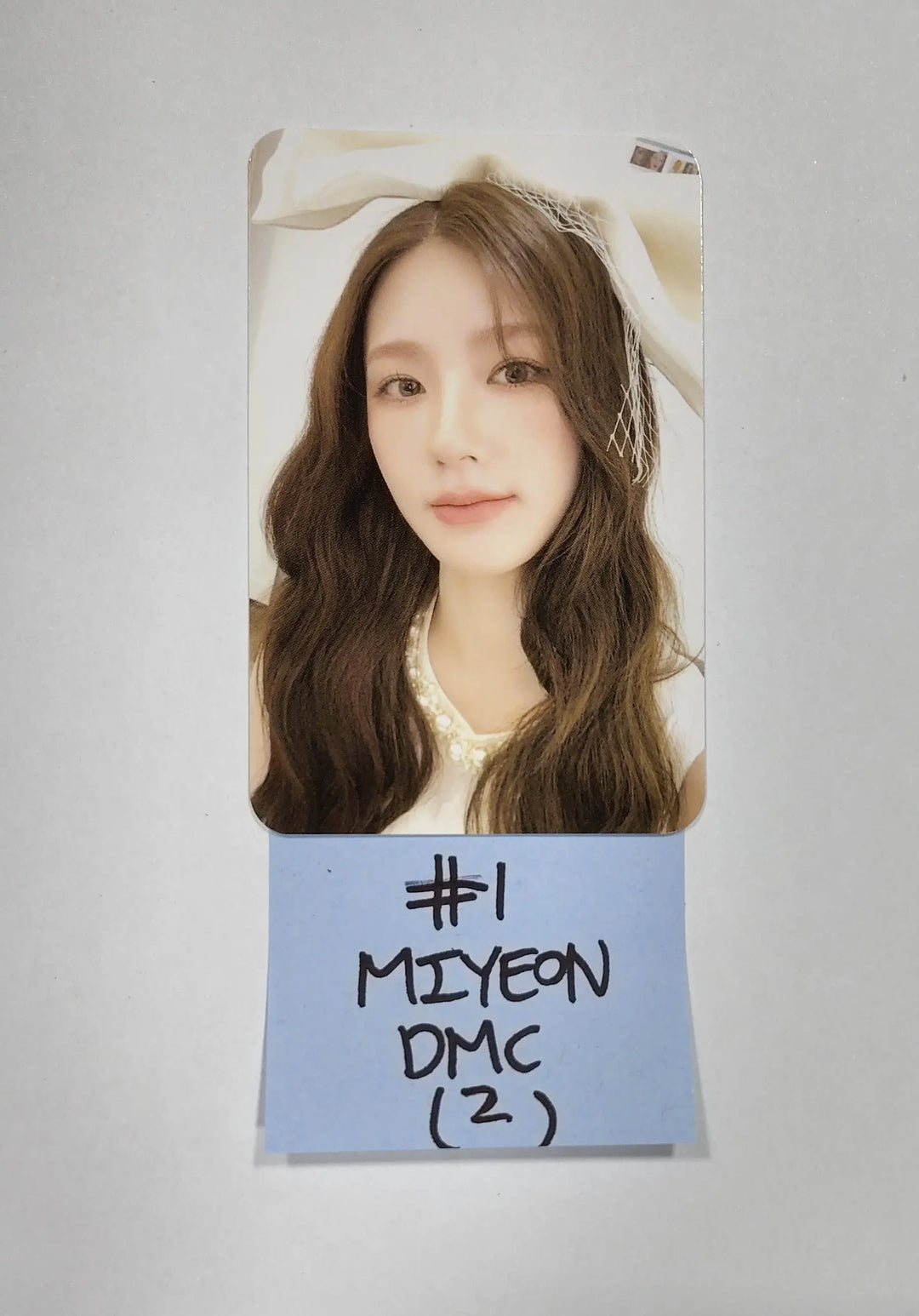 MIYEON [Of (g) I-DLE] "MY" 1st - DMC Music Fansign Event Photocard - HALLYUSUPERSTORE